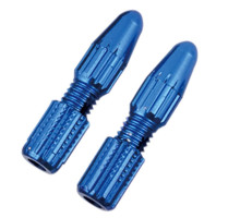 Концевик Alligator многоразовый для троса переключения 2 штуки синий
