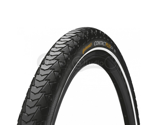 Покрышка Continental Contact Plus 28x1.75 SafetyPlus Breaker светоотражающая
