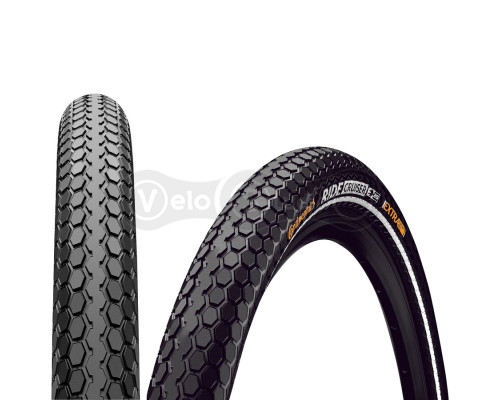 Вело покришка Continental Ride Cruiser 26x2.20 чорна світловідбивна