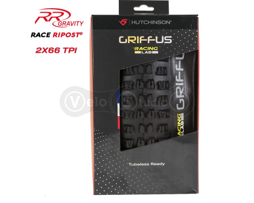 Покрышка Hutchinson GRIFFUS 27,5X2,50 складная RLAB 2x66 FB TL
