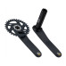 Шатуны Sram GX Carbon Eagle Boost Dub 175 мм 32T Lunar