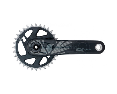 Шатуны Sram GX Eagle Dub 175 мм 32T Lunar