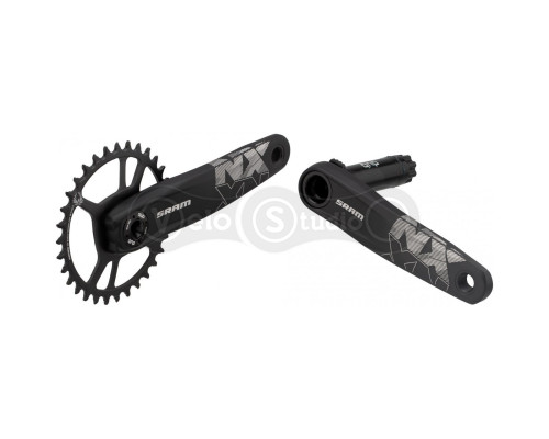 Шатуни Sram NX EAGLE BOOST148 DUB 12 швидкостей 165 мм 32T