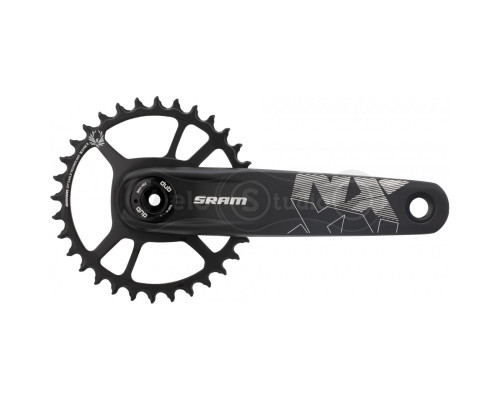 Шатуни Sram NX EAGLE BOOST148 DUB 12 швидкостей 165 мм 32T