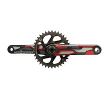 Шатуны Truvativ Descendant Troy Lee Designs DH DUB83 165 мм 36T Red