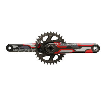 Шатуны Truvativ Descendant Boost Troy Lee Designs DUB 165 мм 32T Red