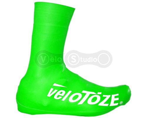 Велобахилы VELOTOZE Road зелёные размер S (37-40)