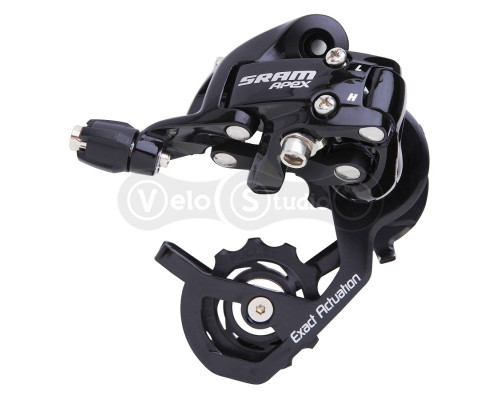 Задний переключатель SRAM Apex Short Cage Max 28T чёрный