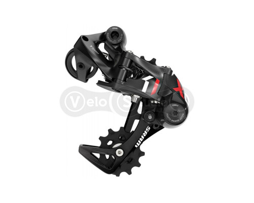 Задний переключатель SRAM X01 DH 1X10 SP MEDIUM CAGE RED