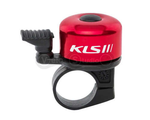 Дзвінок на кермо KLS Bang червоний
