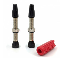 Безкамерний ніпель Zefal Tubeless Valves 45 мм 2 штуки з ключем