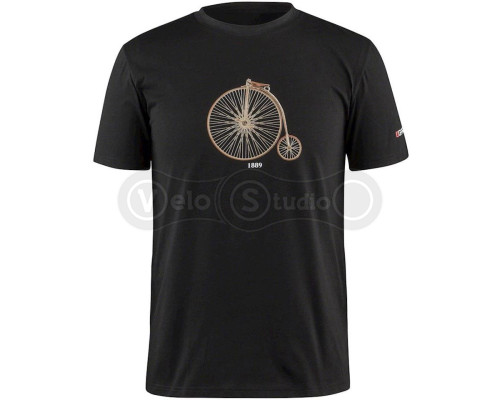 Футболка Garneau Mill Tee чорна 1989 L