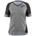 Футболка Garneau Struck жіноча чорно-сіра M