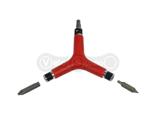 Ключ Ice Toolz шестигранники 3x4x5x6 мм + дві викрутки +/-