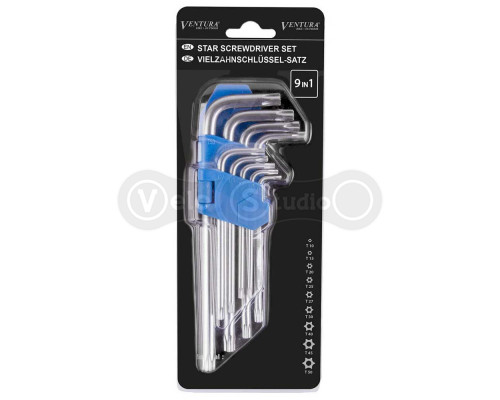 Набор ключей Ventura Torx Key Set 9 шт