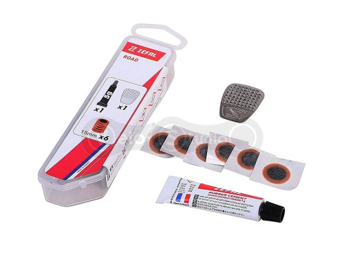 Набор латок Zefal Road Repair Kit для шоссейных камер