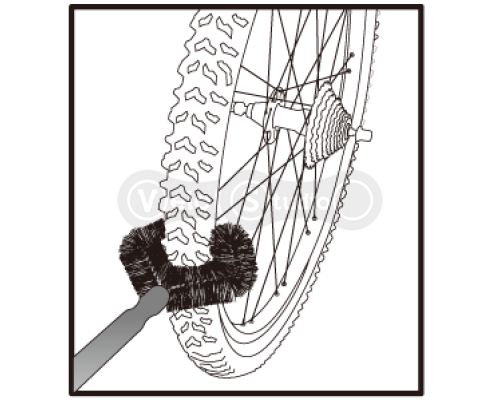 Набор щёток Ice Toolz для ухода за велосипедом