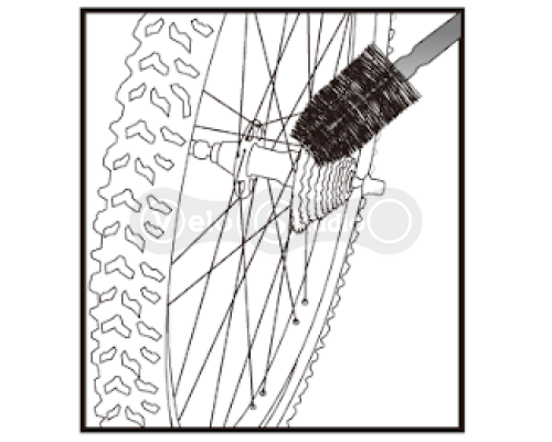 Набор щёток Ice Toolz для ухода за велосипедом