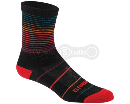 Носки Garneau Merino 60 черный-разноцветный S/M