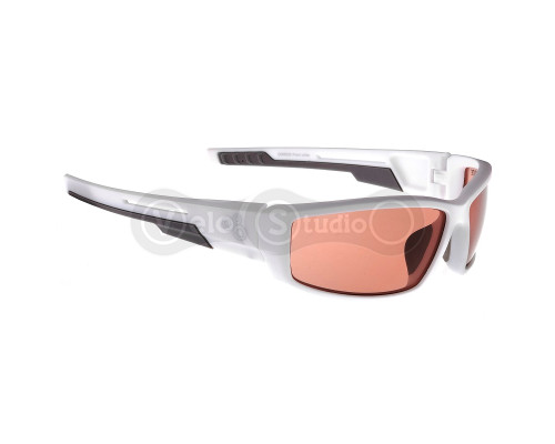 Очки Onride Point белые матовые UV400 линзы Orange (51%)