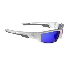 Очки Onride Point белые матовые UV400 линзы Revo Blue (17%)