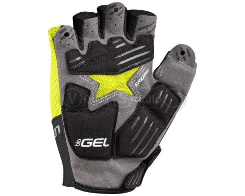 Перчатки Garneau Nimbus Gel черно-желтые L