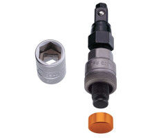 Знімач шатуна Ice Toolz 04D2 під квадрат із адаптером під Shimano Octalink/ISIS