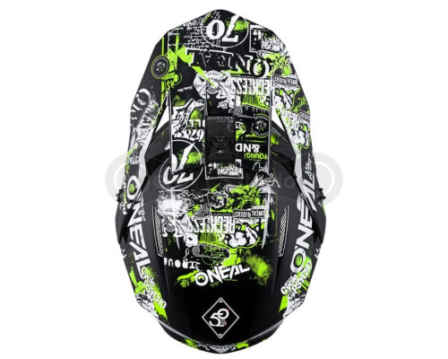 Шлем ONeal 3SRS Helmet Attack 2.0 Black/Neon L (59/60 см)