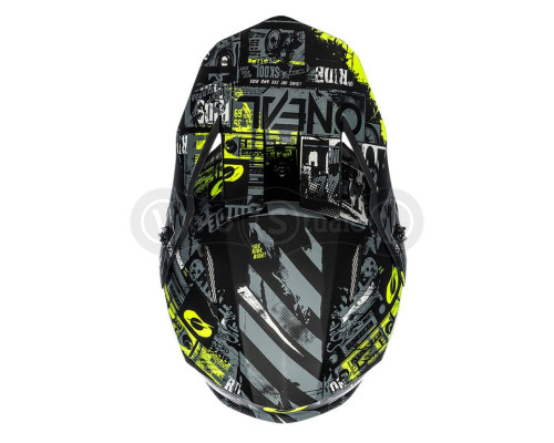 Шлем ONeal 3SRS Helmet Ride Black/Neon M (57/58 см)