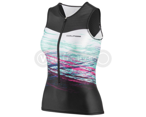 Топ Garneau Course Vector Tri Sl жіночий чорний M