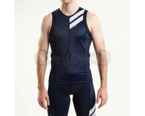 Топ Garneau Vent Tri Sleeveless CF синий M
