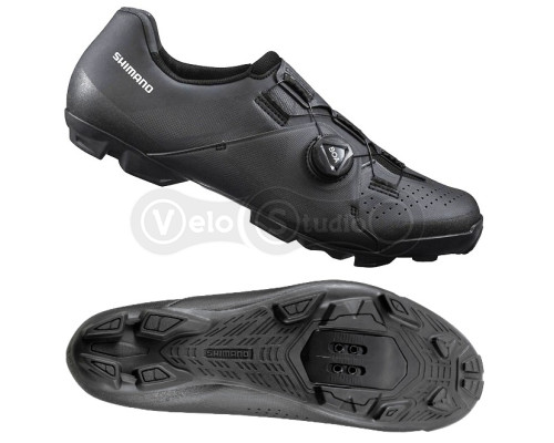 Вело обувь Shimano XC300ML (контактные педали) чёрная EU 43