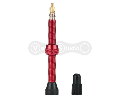 Бескамерный ниппель Stans Notubes Presta 55 мм Red