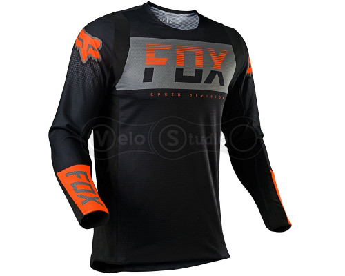 Джерсі FOX 360 Afterburn Jersey Black розмір M