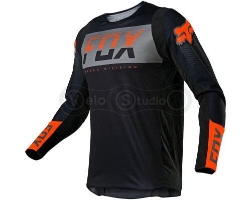 Джерсі FOX 360 Afterburn Jersey Black розмір M
