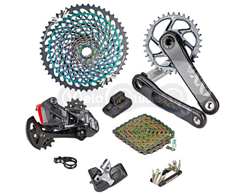 Групсет Sram XX1 Eagle AXS DUB Boost 175mm 34T 1x12 скоростей