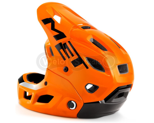 Вело шолом MET Parachute MCR (Mips) Orange Black Glossy M (56-58cm)