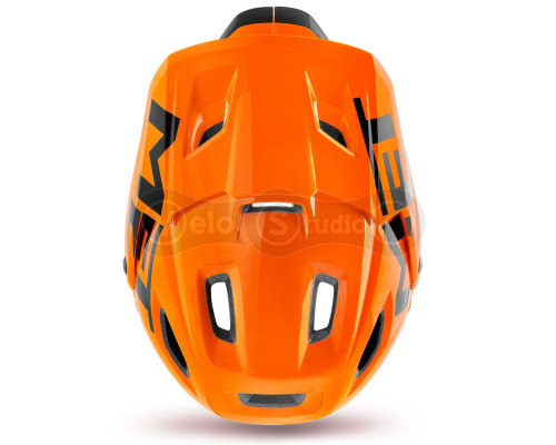 Вело шолом MET Parachute MCR (Mips) Orange Black Glossy M (56-58cm)