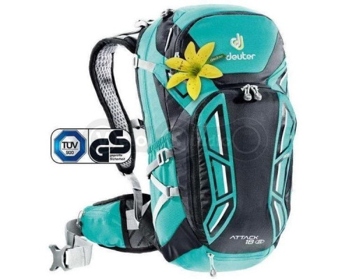 Рюкзак Deuter Attack 18 SL бирюзовый с черным
