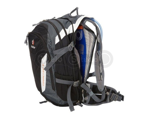 Рюкзак Deuter Compact EXP 16 черный с серым