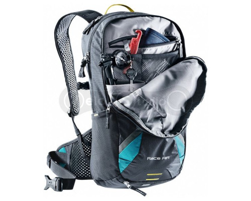 Рюкзак Deuter Race Air 10 чорний із блакитним