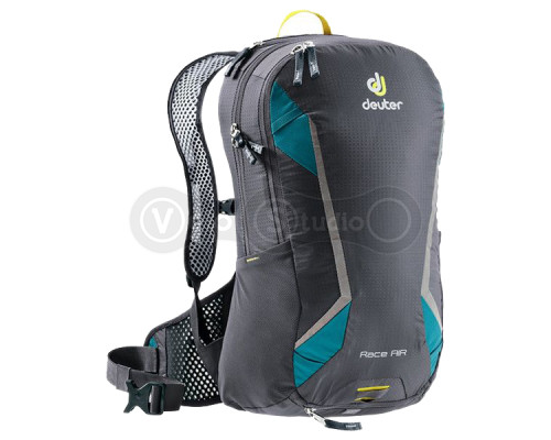 Рюкзак Deuter Race Air 10 чорний із блакитним