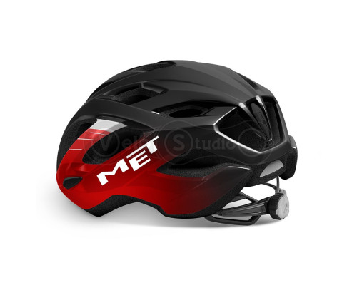 Шолом MET Idolo Black/Red Metallic M