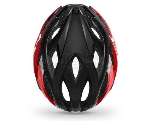 Шолом MET Idolo Black/Red Metallic M