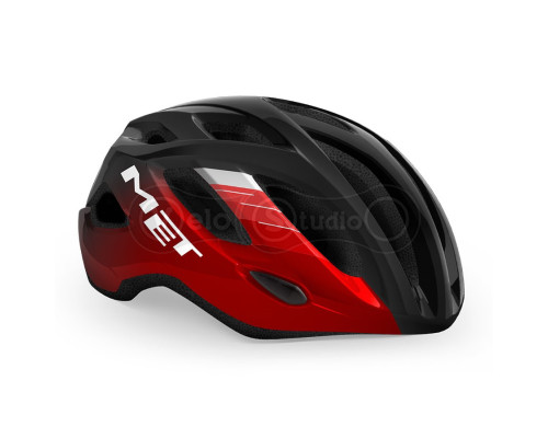Шолом MET Idolo Black/Red Metallic M