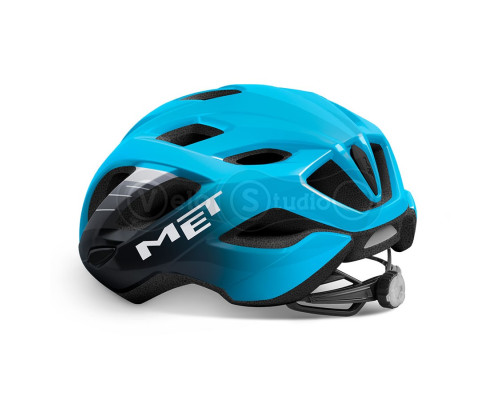 Шолом MET Idolo Cyan/Black Glossy XL