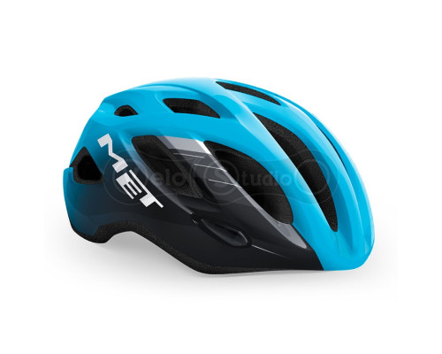 Шолом MET Idolo Cyan/Black Glossy XL