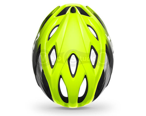 Шолом MET Idolo Fluo Yellow/Black Glossy M