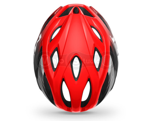 Шолом MET Idolo Red/Black Glossy М