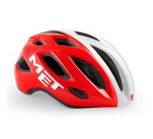 Шолом MET Idolo Red/White Glossy XL